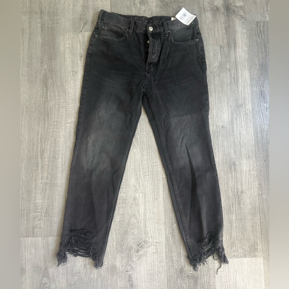 Free People Charcoal Jeans